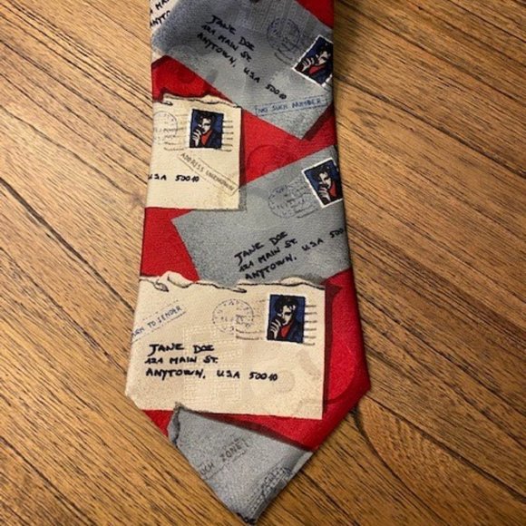 ELVIS PRESLEY Collection by Superba "Return to Sender" Necktie - Picture 5 of 11